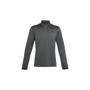 Image of Under Armour Armour Fleece 1/2 ZIP Pitch Gray/Bk - XXL