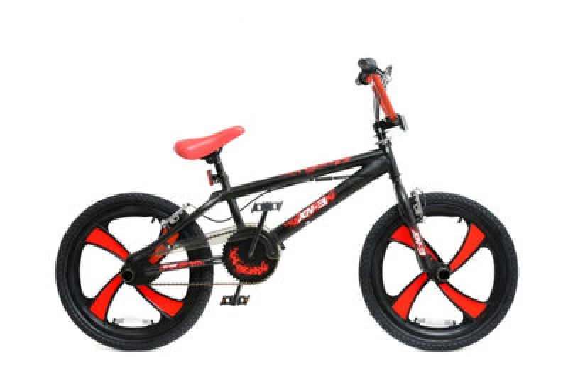Image of Xn-3-20 Bmx Bike Boys Freestyle Bmx - 20" Mag Wheel Gyro Black/red