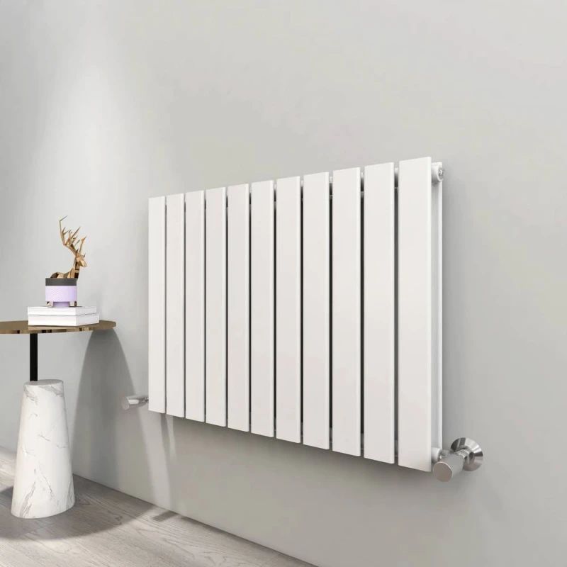 Image of MCC DIRECT 600 x 748mm Double Designer Flat Panel Central Heating Radiator white HD1301