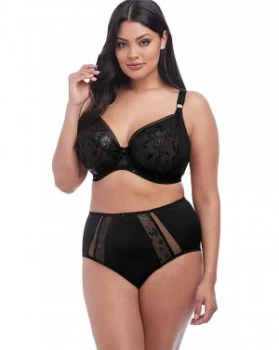 Image of Elomi Roxanne Plunge Wired Black Bra