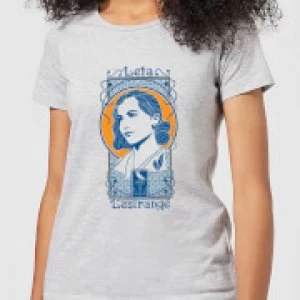 Image of Fantastic Beasts Leta Lestrange Womens T-Shirt - Grey - S