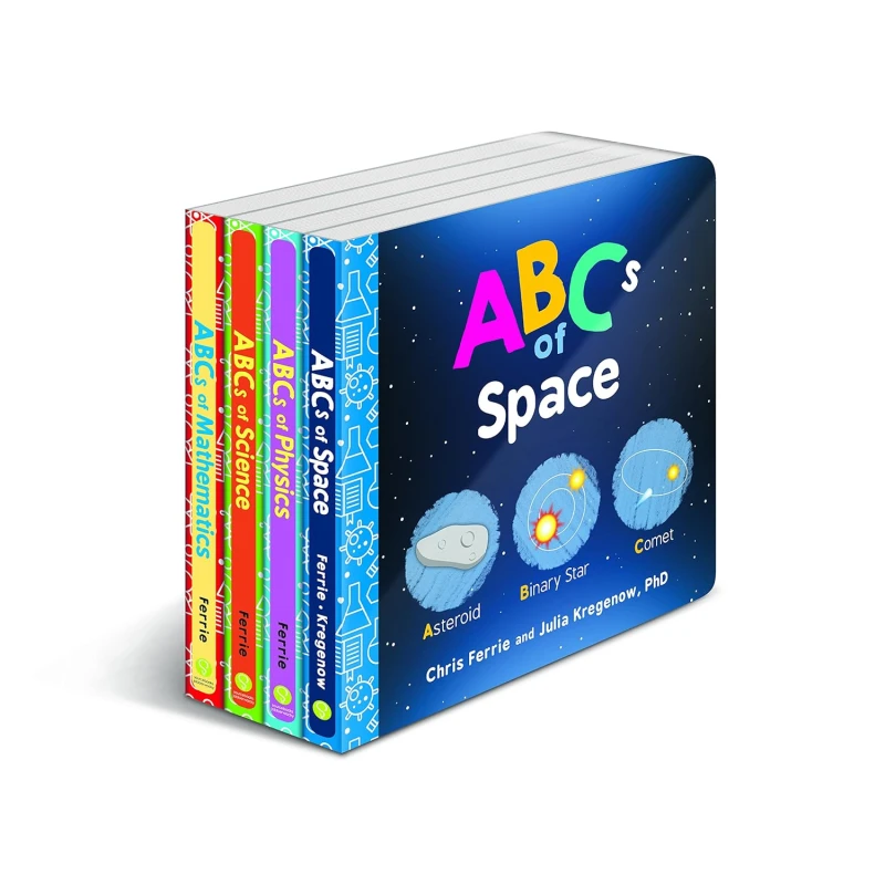 Image of Baby University Abc's Board Books 4 Book Set For Toddlers Learn Alphabet With Chris Ferrie Chris Ferrie Books