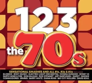 Image of 1-2-3 The 70s by Various Artists CD Album