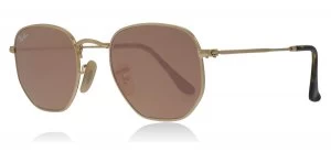 Image of Ray-Ban RB3548N Sunglasses Gold 001/Z2 54mm