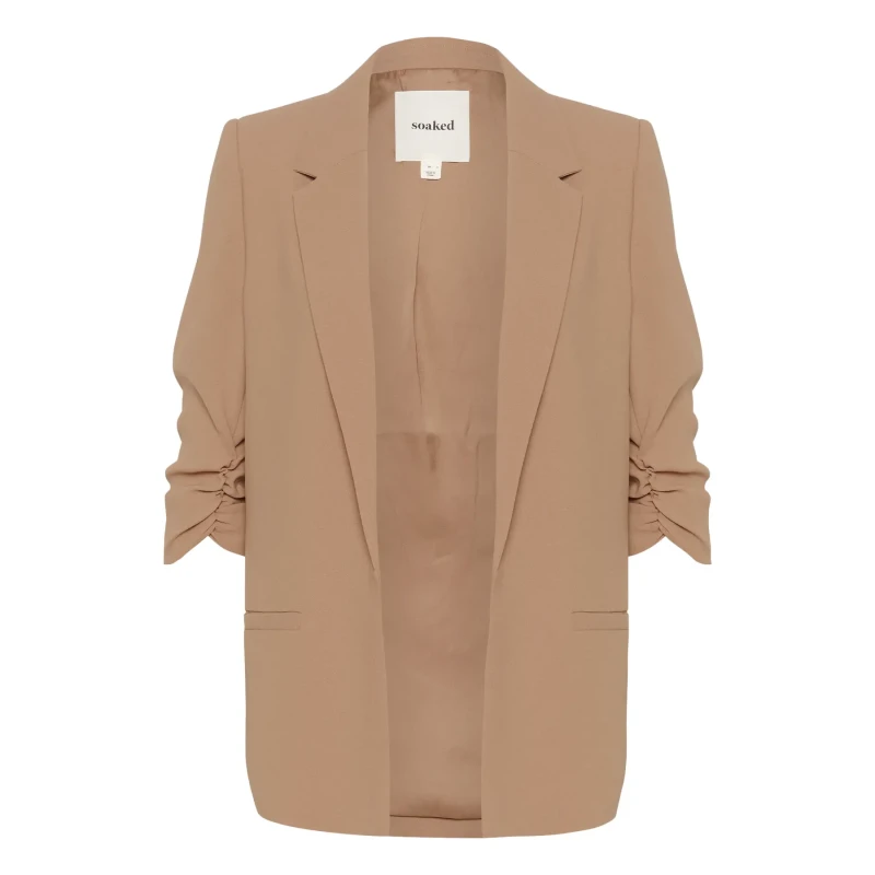 Image of Soaked in Luxury Womens blazer Soaked in Luxury Shirley Marron Female L