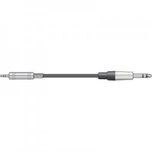 Image of Chord Electronics 190.013UK audio cable 3m 6.35mm TRS 3.5mm TRS Black