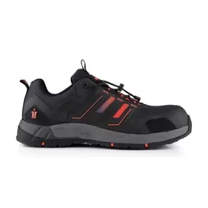 Image of Scruffs Air Safety Trainer Black/Orange Size 8 / 42 T55526