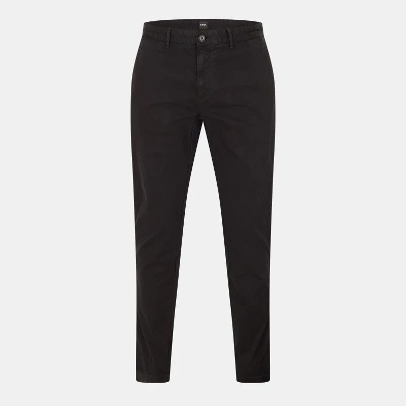 Image of Boss Mens Crigan Straight Fit Trousers Black male 44W R