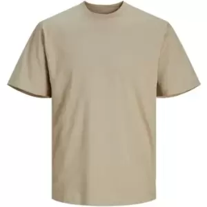 Image of Jack and Jones Relax Fit T Shirt - Beige