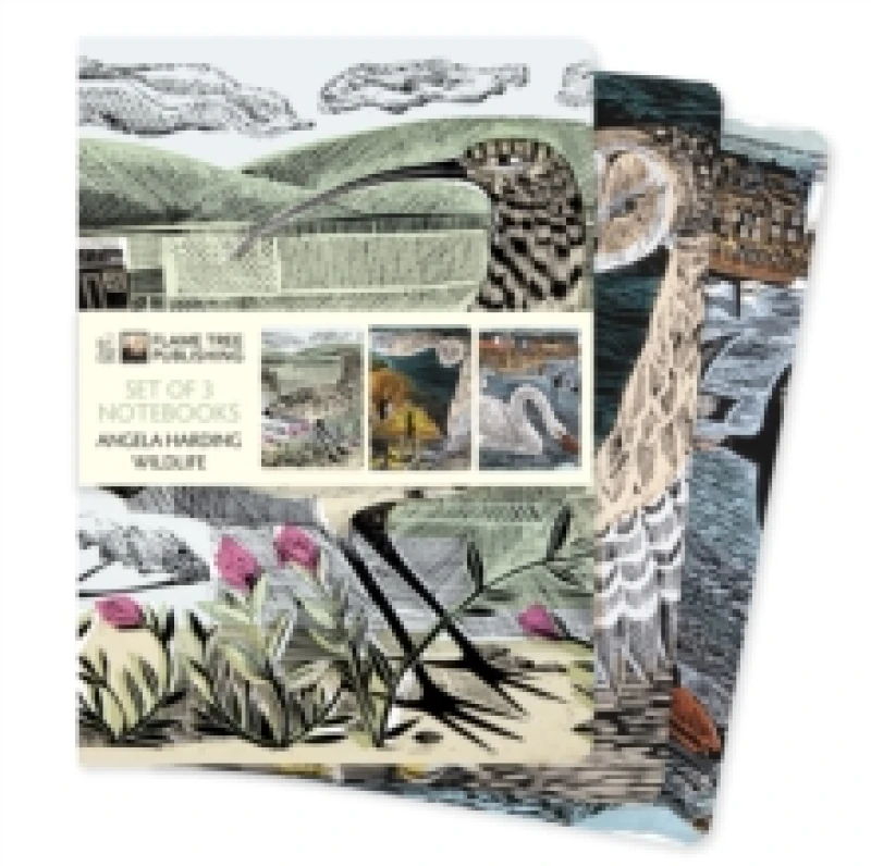 Image of Angela Harding: Wildlife Set of 3 Standard Notebooks Notebook / blank book