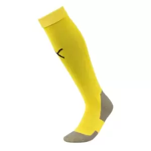 Image of Puma Team Liga Football Socks Juniors - Yellow