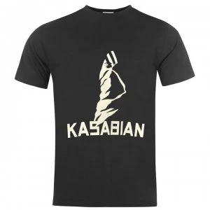 Image of Official Kasabian T Shirt Mens - Ultraface