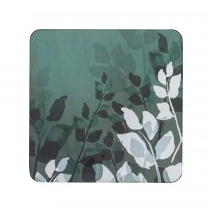 Image of Denby Colours Green Foliage Coasters Set Of 6