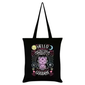 Image of Grindstore Kawaii Ouija Tote Bag (One Size) (Black)