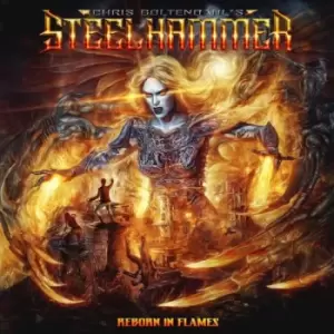 Image of Chris Bohltendahl's Steelhammer Reborn in flames CD multicolor