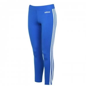 Image of adidas Essentials 3-Stripes Leggings Ladies - Blue/White