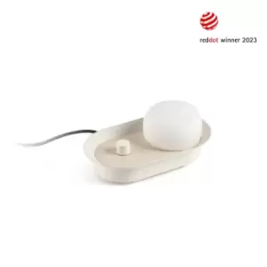 Image of Maya Beige Wall Lamp 8W 2700K