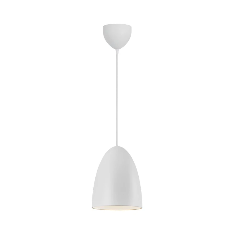 Image of Nordlux DFTP Nexus 2 Indoor Dining Living Kitchen Hallway Pendant In White/Telegrey (Diam) 20cm White
