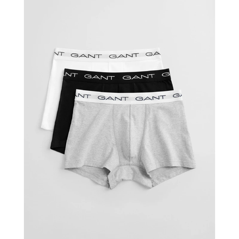 Image of Gant 3 Pack of Trunks Grey male XL