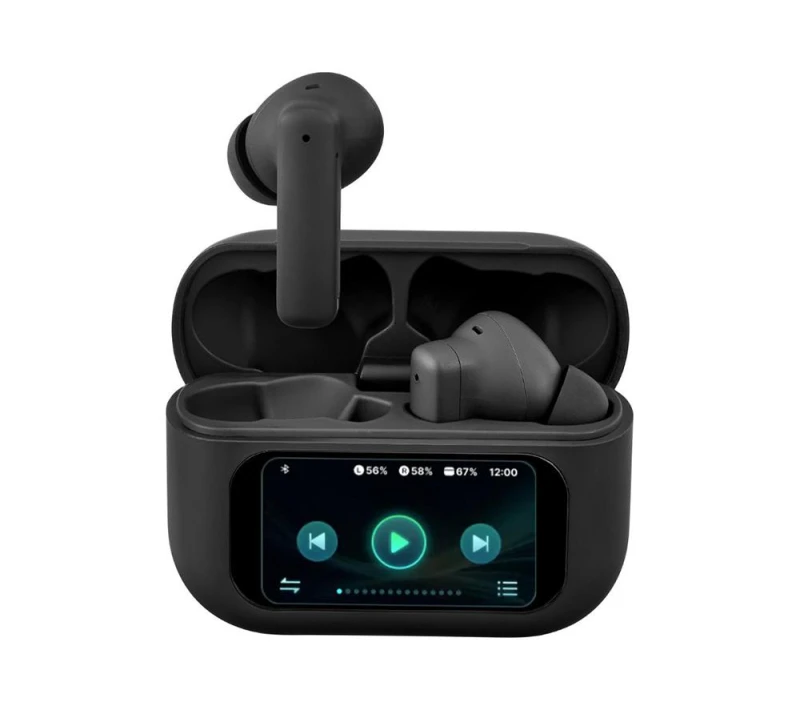 Image of STREETZ T600-WHT Wireless Bluetooth Noise Cancelling Earbuds - Black 7333048070494
