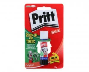 Image of Pritt 11g Pritt Stick Carded Wht 1456073 - 12 Pack