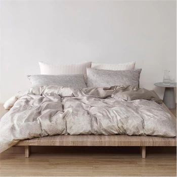 Image of Himeya Healing Duvet Cover - STONE
