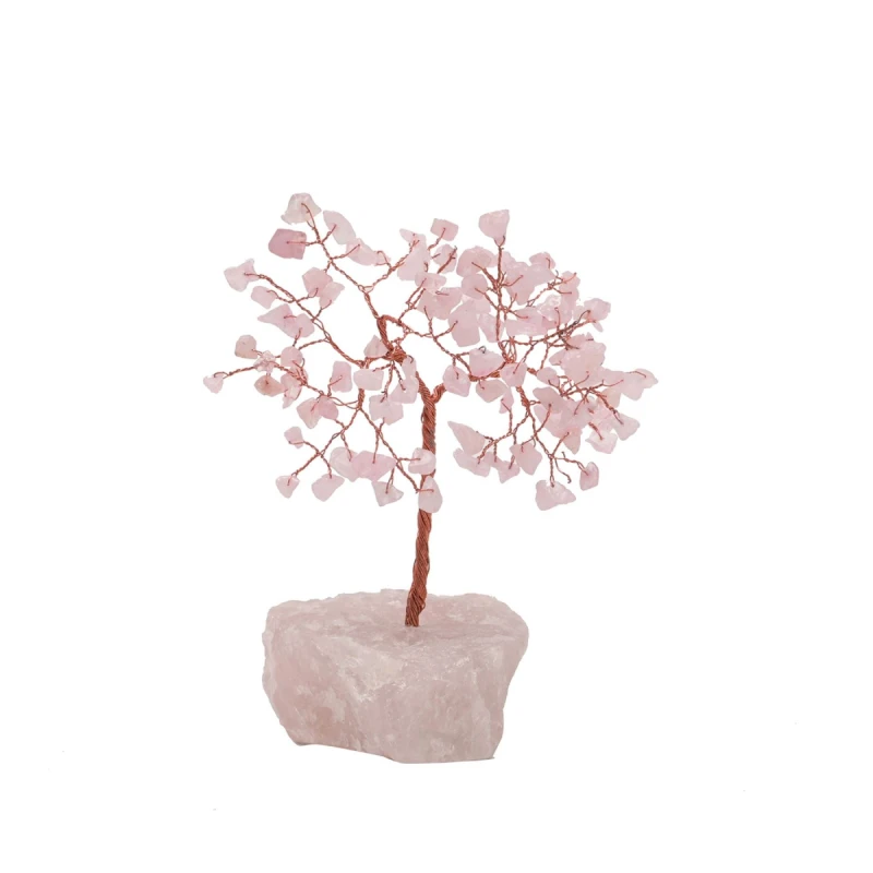 Image of Serenity Gemstone Tree Rose Quartz - Love Small Multi
