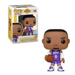 Image of NBA Los Angeles Lakers Russell Westbrook Funko Pop Vinyl