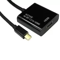 Image of OcUK Value Mini Display Port to HDMI Adapter - 4K
