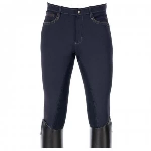 Image of Eurostar Phil Full Seat Mens Breeches - Navy
