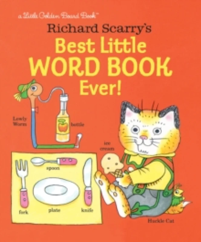 Image of Richard Scarry Richard Scarry's Best Little Word Book Ever! Book Multi unisex