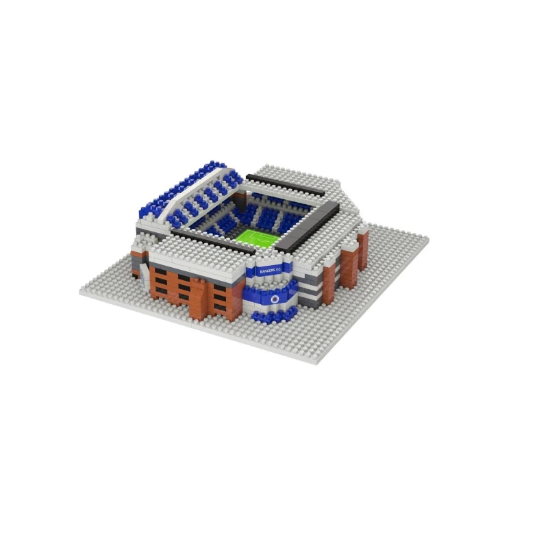 Image of Team BRXLZ 3D Football Stadium Building Blocks One Size Blue 72164220000
