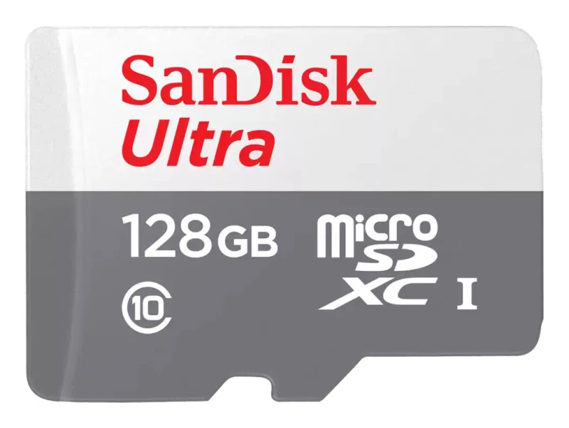 Image of SanDisk Ultra - Flash memory card - 128GB - Class 10 - microSDXC...