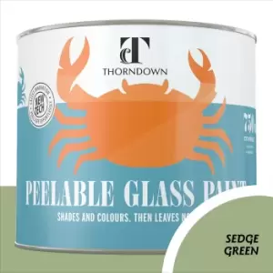 Image of Thorndown Sedge Green Peelable Glass Paint 750ml