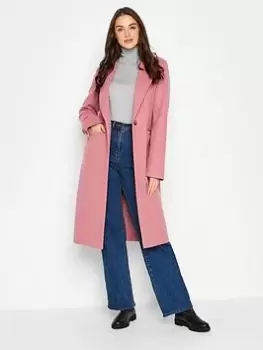 Image of Long Tall Sally Cosy City Coat - Blush, Pink, Size 24, Women
