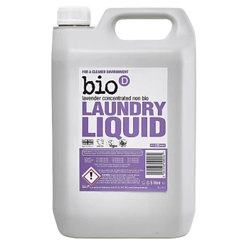 Image of Bio-D Concentrated Laundry Liquid with Lavender 5L
