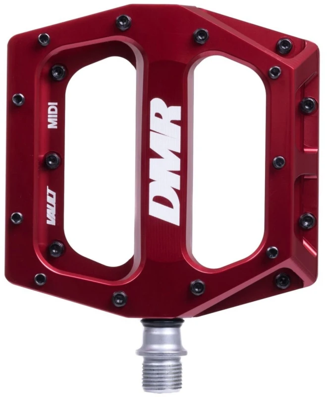 Image of DMR Vault Midi Pedals One Size Red - Cycles UK