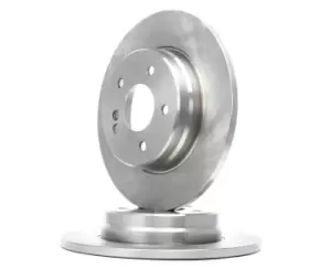 Image of RIDEX Brake disc Solid 82B0249 Brake rotor,Brake discs MERCEDES-BENZ,E-Klasse T-modell (S210),E-Klasse Pritsche / Fahrgestell (VF210)