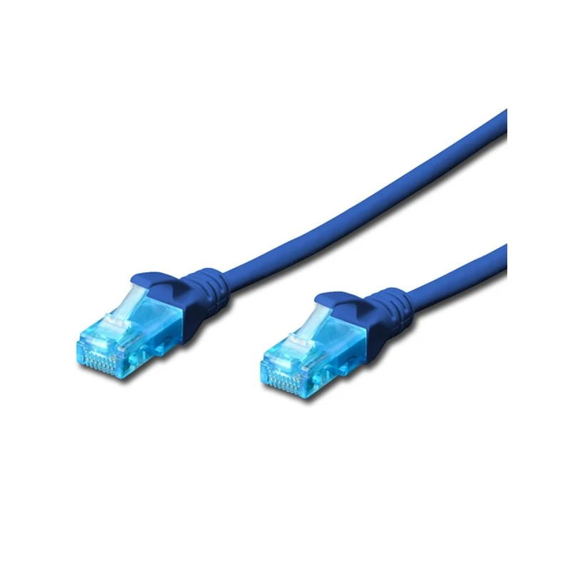 Image of FDL 0.25M CAT.5e UTP PATCH CABLE - Blue