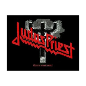 Image of Judas Priest - Logo/Fork Standard Patch