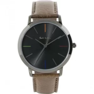 Image of Unisex Paul Smith MA Leather Strap Watch