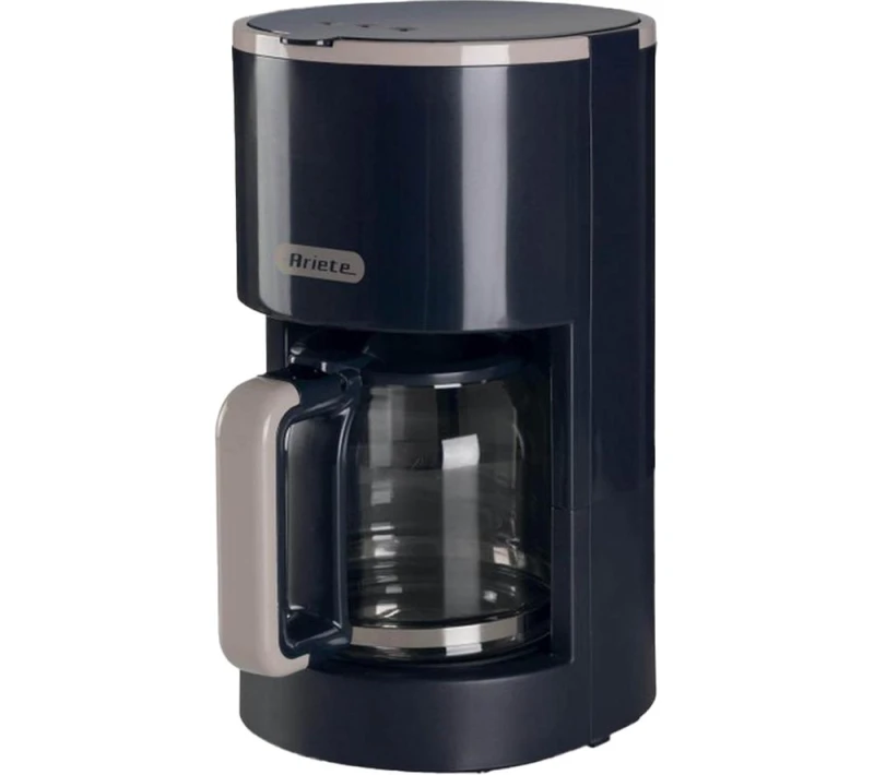 Image of ARIETE Breakfast 1394 Filter Coffee Machine - Black & Dark Grey, Black,Silver/Grey 8003705121959
