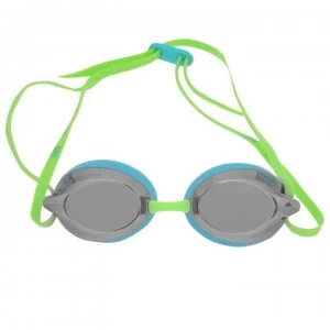 Image of Zoggs Racespex Swimming Goggles - Blue/Lime