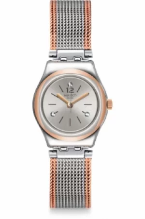 Image of Swatch Full Silver Jacket Watch YSS327M