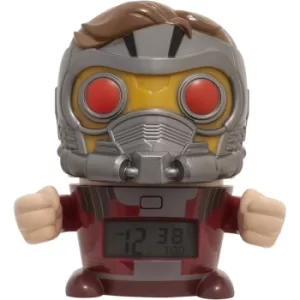 Image of BulbBotz Marvel 2021746 Avengers Infinity War Star-Lord Kids Night Light and Alarm Clock