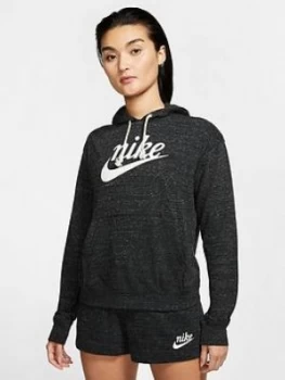 Image of Nike Nsw Gym Vintage Pullover Hoodie - Black
