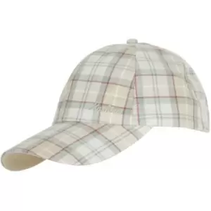 Image of Barbour Alba Tartan Sports Cap - Cream