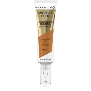 Image of Max Factor Miracle Pure Skin Long-Lasting Foundation SPF 30 Shade 89 Warm Praline 30ml