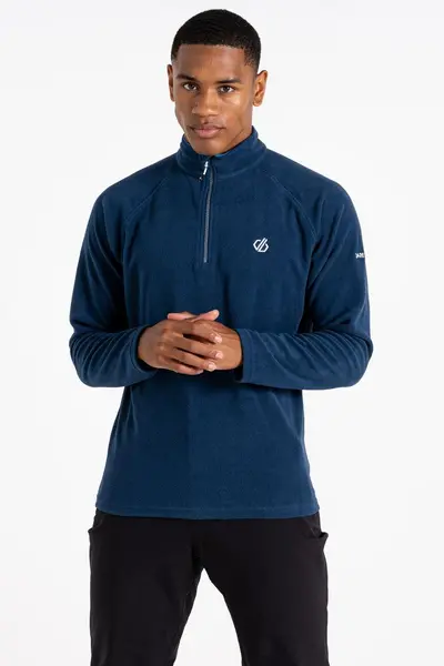 Image of Dare 2b Half-Zip 'Freethink II' Overhead Fleece Dark Blue