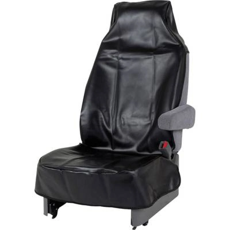 Image of HP Autozubehoer Protective Car Seat Cover (L x W) 140cm x 60 cm, Black 824673